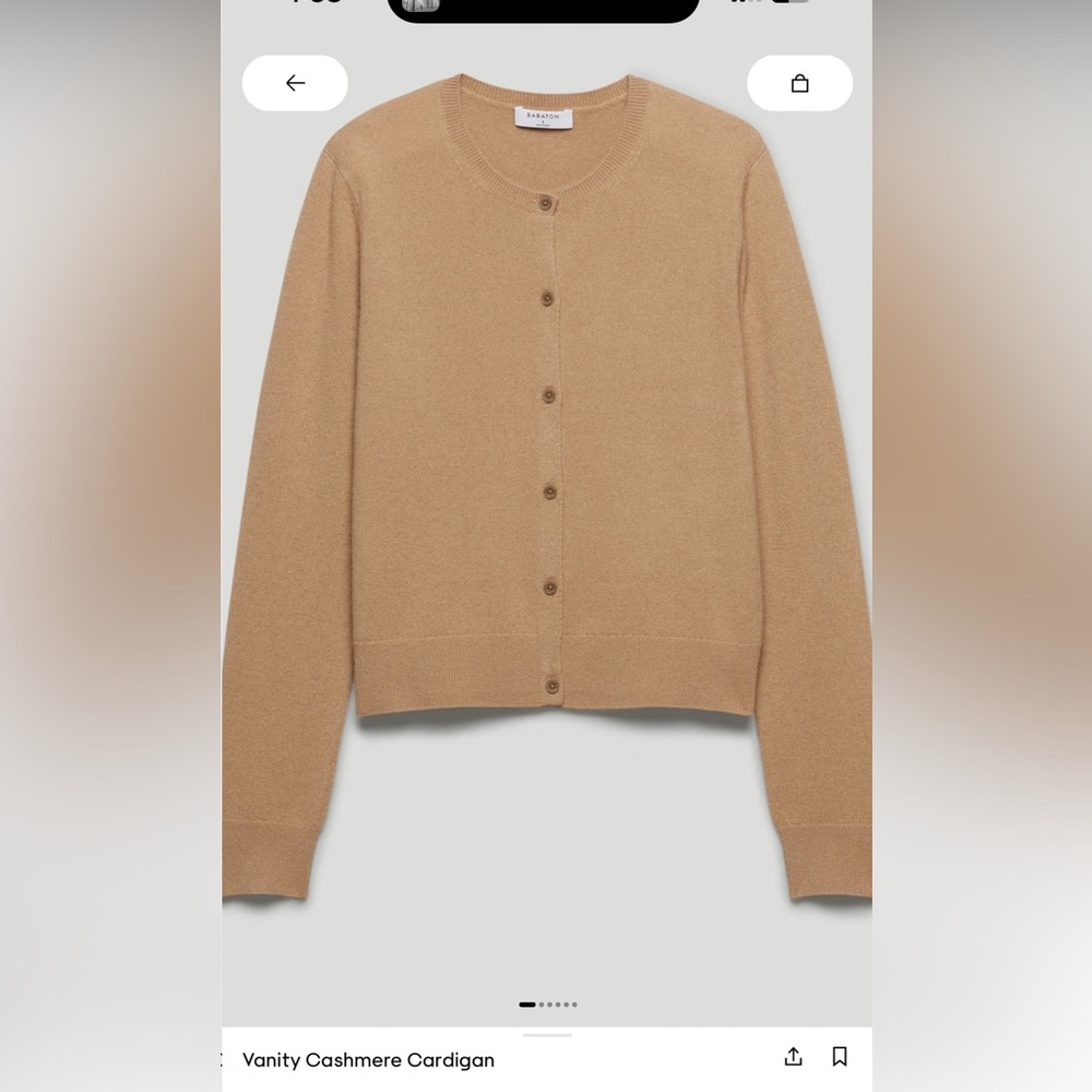 Babaton Vanity Cashmere Cardigan